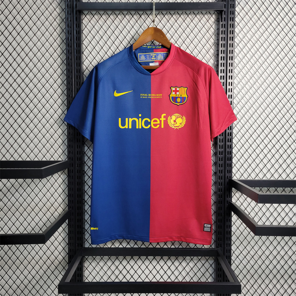 Barcelona Retro 08-09 Home Stadium Jersey